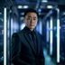 磁力天堂首席技术官陈浩然，P2P网络技术专家，穿深色正装在服务器机房背景前的专业照片